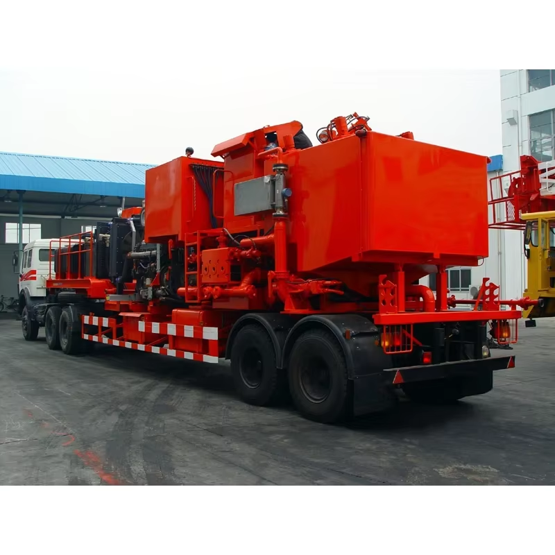 Oilfield Cementing Equipment GJC100-30TG Trailer Cementing Truck Perfect Substitution for SJ Petrol Halliburton NOV Schlumberger