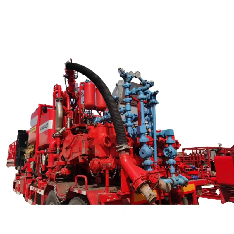Hot Sale Oilfield Using Trailer-mounted Single Engine Single Pump Cementing Truck Substitution NOV Schlumberger Baker Hughes