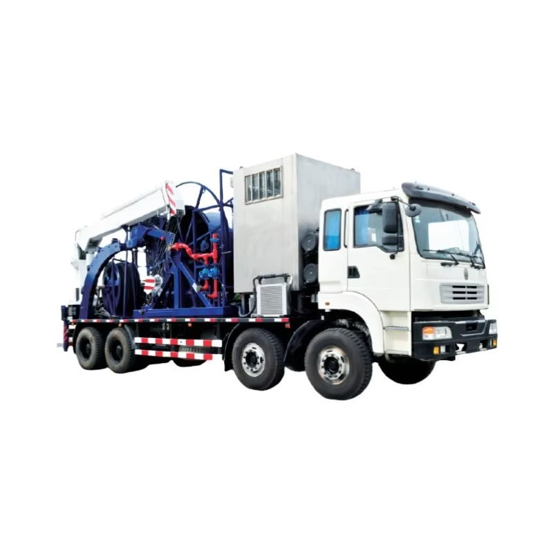 Onshore Oilfield Self-Propelled Coiled Tubing Unit LG180/38 LG360/60F LG360/60T Perfect Substitution for SJ Petrol Schlumberger