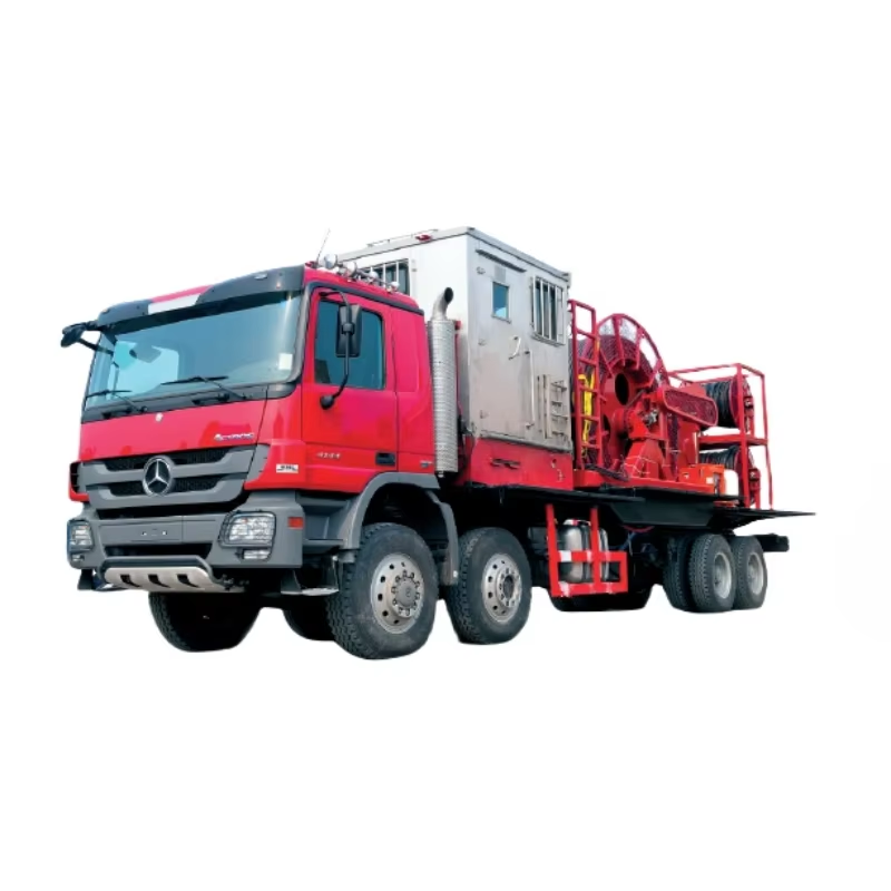 Onshore Oilfield Self-Propelled Coiled Tubing Unit LG180/38 LG360/60F LG360/60T Perfect Substitution for SJ Petrol Halliburton