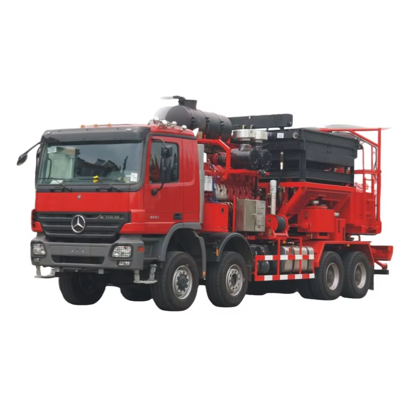 Hot Petroleum Drilling Complete Vehicle Equipment SYL Series Fracturing Truck Substitution for NOV Schlumberger Baker Hughes
