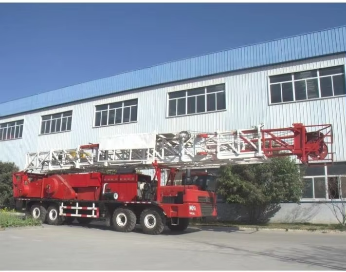 Excellent Performance Truck-Mounted Workover Rig XJ1100(XJ450) XJ1350(XJ550)Perfect Substitution for NOV Halliburton BakerHughes