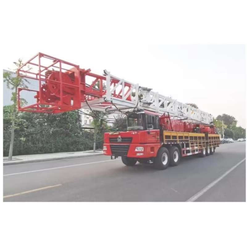 Excellent Performance Truck-Mounted Workover Rig XJ1350(XJ550) XJ1100(XJ450) Perfect Substitution for NOV Schlumberger Anson