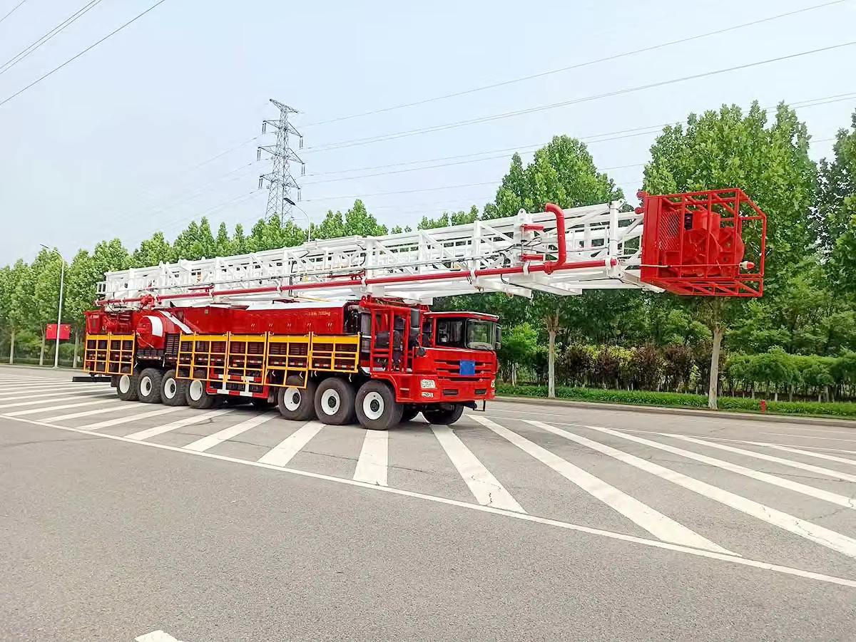 Conventional Diesel Truck Mounted Drilling Rig Perfect Substitution for NOV Schlumberger Halliburton Baker Hughes Professionally
