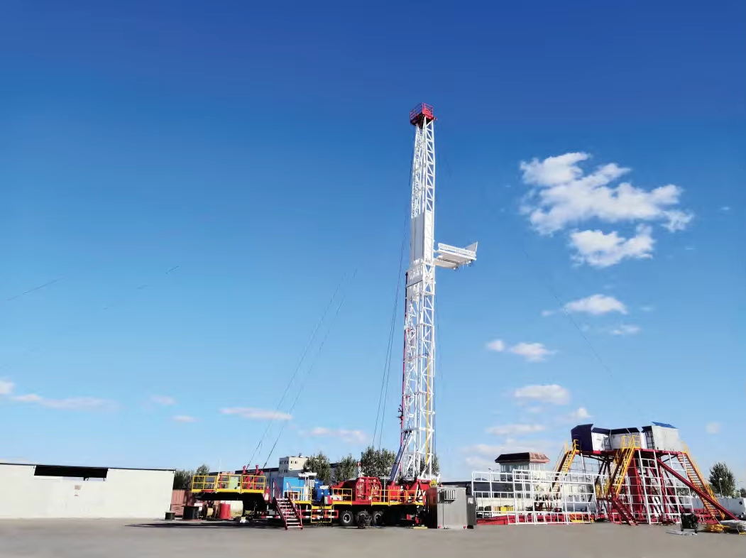 Diesel Engine Electric Trailer-Mounted Rig Perfect Substitution for NOV Schlumberger Halliburton Baker Hughes Professionally