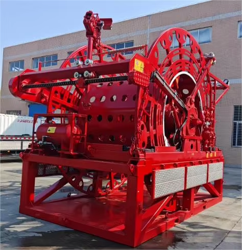 Certified Coiled Tubing Reel Tubing Working Reel Standard Oil Pipe Working Roller Perfect Substitution for NOV Schlumberger