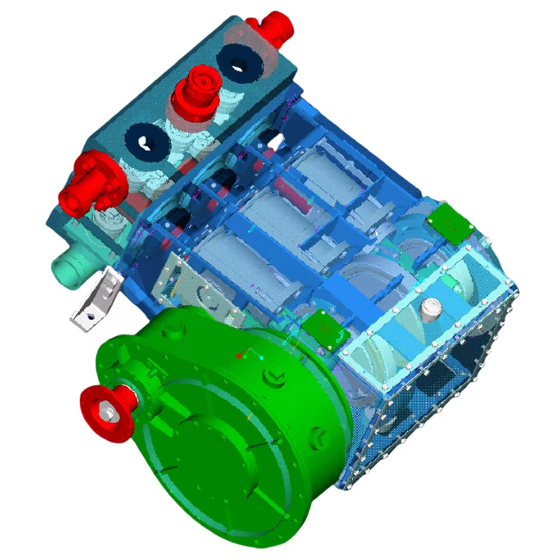 Oilfield 600HP Plunger Pump GJC100-30 Trailer Cementing Truck SERVA Perfect Substitution for GD NOV Schlumberger Halliburton