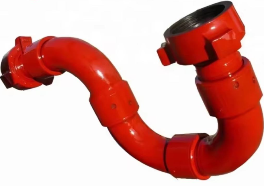 API 16C FMC Fittings High-Pressure Chicksan Adjustable Swivel Joint Forged New for Drilling Tool Perfect Substitution FMC