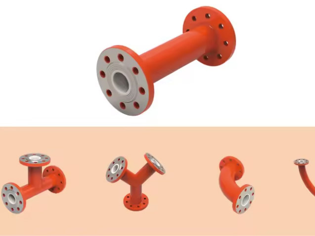 Anti Abrasion Ceramic Lined Pipe Elbow Alumina Ceramic Lined Pipe Fitting Corrosion and Chemical Resistance High Hardness