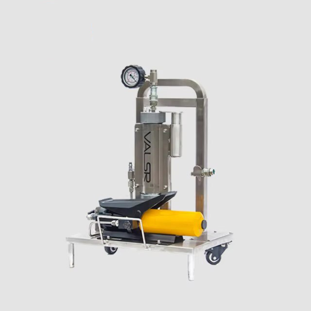 Pneumatic Grease Gun Oilfield ISO Certificate Compliant CE High Efficiency 10000psi All Stainless Steel Parts Long Service Life